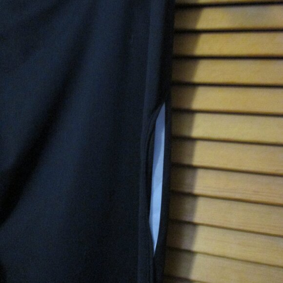 Asics pants black pull on soft lightweight comfy reflective pants size L - Picture 7 of 11